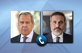 Press release on Foreign Minister Sergey Lavrov’s telephone conversation with Foreign Minister of Turkiye Hakan Fidan