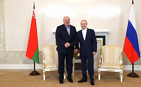 Meeting with President of Belarus Alexander Lukashenko Meeting with President of Belarus Alexander Lukashenko