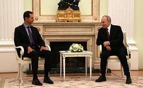 Meeting with President of Syria Bashar al-Assad